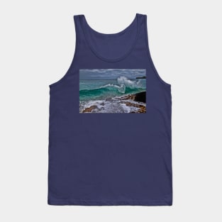 Panama. Bocas del Toro. Red Frog Beach. Crashing Waves. Tank Top